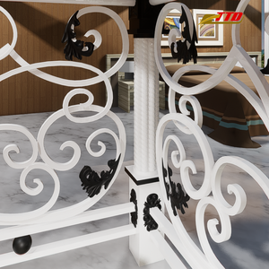 Les rampes d'escalier en fer forgé à la main allient sécurité et style avec nos solutions d'escalier uniques fabriquées au Vietnam - Product Image 6