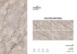 กระเบื้องปูพื้นพอร์ซเลนแกะสลักอย่างสง่างาม | 600x1200รูปแบบขนาดใหญ่ทนทานส่งออกคุณภาพระดับพรีเมี่ยม - Product Image 4