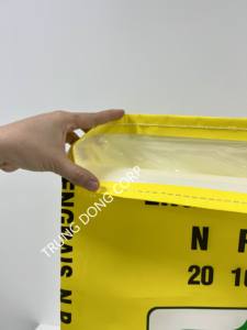 Sacs laminés en PP tissés BOPP Fournisseur du Vietnam Finition mate brillante avec revêtement de poignée en option pour l'emballage alimentaire agricole - Product Image 3