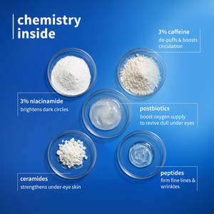 Crème Contour des Yeux à l'Eau de Riz et Niacinamide 3% avec Peptides, Céramides et Caféine pour Hydrater, Raffermir et Atténuer les Cernes - Product Image 2