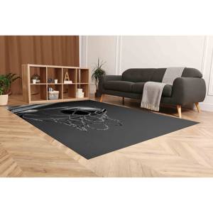 Tapis imprimé ballon de basket - Tapis de gym, paillasson, tapis de motivation, cadeau, tapis en velours - Product Image 4