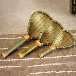 Colador de Bambú Hecho a Mano, Colador Natural de Bambú, Utensilios de Cocina, Coladores y Escurridores de Bambú de Vietnam - Product Image 3