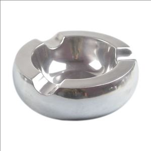 Modern Luxury Wooden Ash Tray with Stainless Steel for Home or Hotel Table Counter Top Stylish Ash Holder - Product Image 3
