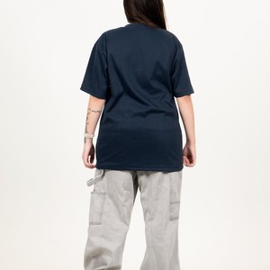 Camiseta de Algodón 100% con Cuello Redondo, Gruesa, Antipilling, Ecológica, Lisa, Oversize, Informal, para Gimnasio, con Logotipo Personalizado, Impresión Digital - Product Image 3