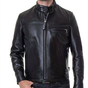 Chaqueta de moto de cuero para hombre de alta calidad: chaqueta de motorista elegante, duradera y protectora para montar y ropa informal - Product Image 2