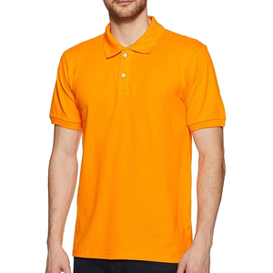 Camiseta Polo de algodón de alta 100% para hombre, ropa informal de uso diario, jersey de manga corta, tela de ajuste Regular 200 GSM, trabajo personalizado al por mayor - Product Image 1
