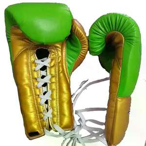 Guantes de Entrenamiento de MMA de Cuero PU Cómodos, Más Vendidos, Logotipo Personalizado, Venta Directa de Fábrica para Entusiastas de las Artes Marciales y el Boxeo - Product Image 2