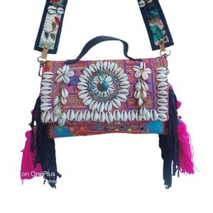 <b>Indian</b> Handcrafted Women Shopping Evening Shoulder <b>Bags</b> Ladies Shoulder Banjara <b>Bag</b> Custom Luxury Vintage Embroidery Clutch <b>Bag</b> - Product Image 3