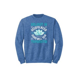 เสื้อกันหนาวผ้าฝ้ายผสมลายพระพุทธรูปพิมพ์ลายสไตล์ลำลองมี12สีให้เลือก260-280 - Product Image 4