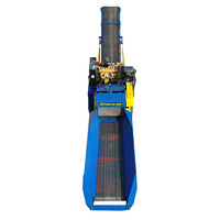 Broyeur de bois à roue de type diesel Shd haute capacité entièrement automatique à fonctionnement continu sans interruption