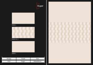 Carreaux muraux en céramique 300x600mm pour salle de bain et cuisine, finition brillante mate effet sucre, design intérieur luxueux. - Product Image 5