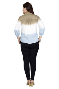 Chemises décontractées élégantes pour femmes Tye et Dyed Summer Wear - Product Image 4