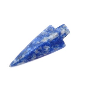 Punta de Flecha de Sodalita Natural de Alta Calidad, Piedra Natural, Gema Curativa, Cristal de Ágata, Puntas de Flecha Curativas, Mayorista de Puntas de Flecha Curativas - Product Image 6