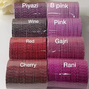 Vêtements de mariage décontractés Style élégant Ensembles de bracelets pour femmes Vêtements de fête personnalisés Belle Chudiyan dans toutes les couleurs et tailles - Product Image 1