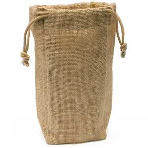 Grands sacs en jute naturel pur Taille personnalisée Noeud de corde Qualité première Sacs utilisables au quotidien Sacs d'épicerie légersSacs élégants - Product Image 3