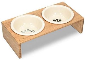 ที่ป้อนอาหารสุนัขทำด้วยมือชามเหล็กพร้อมที่ป้อนอาหารสุนัขทำจากอินเดียเป็นมิตรต่อสิ่งแวดล้อม - Product Image 6