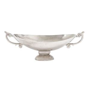 Tazón de frutas de Pedestal antiguo de plata decorativo para mesa, centro de mesa, tazón de Metal de alta calidad para servir, para uso en cocina - Product Image 2