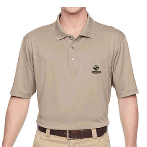 เสื้อโปโลกระดุม3เม็ดผ่าเปิดชายเสื้อแบบติดกระดุมกระดุมเสื้อโปโล100% ผ้าไหมโพลีเอสเตอร์เสื้อเชิ้ตใส่สบายมีกระดุม - Product Image 1