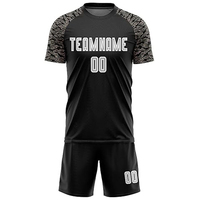 Uniforme de fútbol personalizado nombre del equipo número sublimación impreso uniforme de fútbol transpirable