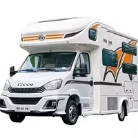 Luxury Self-Propelled 4x4 Motorhome Caravan Aluminium Travel Trailer for Camping Truck and <b>Car</b> Use Self-Powered Euro 6 Sale - Product Image 2