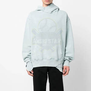 Sudaderas con Capucha de Invierno con Lavado Ácido, Color Personalizado, Ropa de Moda para Hombre de Alta Calidad, Transpirable, de Secado Rápido, con Estampado Personalizado - Product Image 2