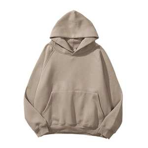 Sudaderas con capucha de invierno unisex, sudaderas con capucha de algodón liso de gran tamaño personalizadas bordadas en blanco de talla grande para hombre, suéter para hombre a granel - Product Image 6
