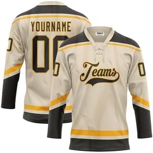 Uniforme de hockey sobre hielo en diferentes tamaños y precio al por mayor Logotipo personalizado Impresión personalizada de alta calidad - Product Image 1