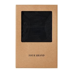 Custom logo Folding Paper Box for Scarf Underwear Packing T-shirt Packaging Boxes