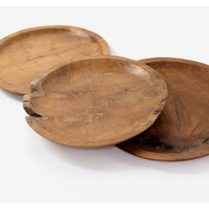 Plateau en bois de qualité supérieure décor de Table de serveur de nourriture en bois Vintage plat de service pour la maison hôtel Restaurant utilisation - Product Image 1