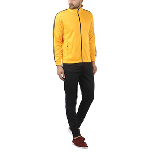 Ensemble de survêtement pour homme avec logo personnalisé, séchage rapide, respirant, coupe ajustée, jogging, tenue de sport, jaune, vêtements de sport décontractés, ensembles de plein air - Product Image 3