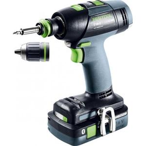 Taladro Inalámbrico Festool T 18+3 HPC 4,0Ah I-Plus, Categoría de Productos Taladros Eléctricos - Product Image 1