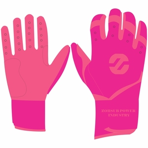 Gants de frappe de baseball personnalisés de haute qualité en gros meilleure qualité en cuir Protection des mains Techniques imprimées personnalisées raisonnables - Product Image 6