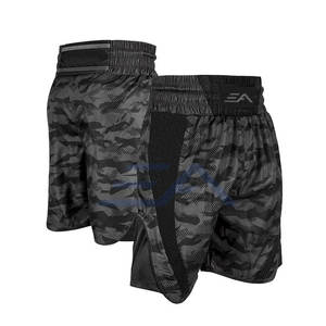 Diseña tus Propios Shorts de Boxeo para Hombre - Secado Rápido, Transpirables, Diseño Personalizable, Corte Holgado, Material Satén/Poliéster - Product Image 2