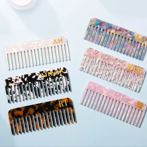 Peine de Resina Profesional para Peluquería, Peine para Peinar en Salón, Material de Resina de Alta Calidad - Product Image 1