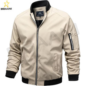 Veste bomber légère pour homme Coupe ajustée Veste active Vêtement d'extérieur - Product Image 1