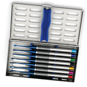 Juego de Elevadores Dentales de Alta Calidad Chan Tara Industries CTI-DI-014, Recubiertos de Titanio, Acero Inoxidable, Instrumentos con Certificación CE - Product Image 1