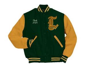 Chaquetas Varsity de Chenilla OEM para Hombre y Mujer, Invierno, Transpirables, Ecológicas, Estilo Japonés, Cuadros de Lona, Piel de Vaca - Product Image 3