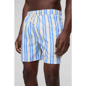 2025 nuevos pantalones cortos estampados de verano para hombre, pantalones cortos de gimnasio sueltos transpirables con 100% poliéster - Product Image 6