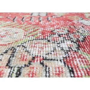 Tapis en laine vintage à motif floral, grande surface, noué à la main, rouge et orange, rectangulaire classique pour la maison et le couloir, pour adolescents - Pae-2129 - Product Image 3