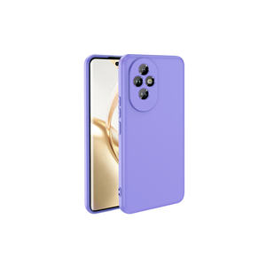 Coque arrière en silicone souple isolée noire pour Honor 200 Pro avec protection anti-traces de doigts - Product Image 2