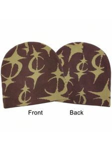 Otoño Unisex Beanie Hat Color sólido de punto con tela acrílica Marca personalizada Precio al por mayor para viajes - Product Image 2