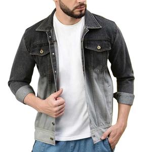 Nouvelle veste en jean cousue pour hommes veste en jean de haute qualité respirante anti-rides sur mesure pour hommes avec tarif de gros - Product Image 1