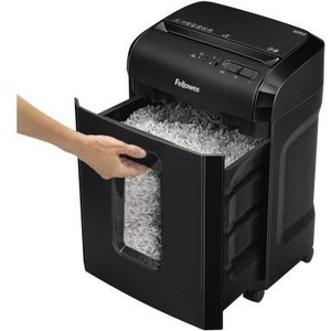 เครื่องทำลายเอกสาร Fellowes Powershred 10M P-5 สีดำ ความจุ 10 แผ่น (70 กรัม/ตร.ม.) สำหรับทำลายกระดาษเย็บเล่ม บัตรเครดิต แบบตัดละเอียด - Product Image 3