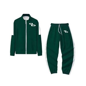 Ensembles de survêtements à fermeture éclair pour hommes personnalisés à petit budget vente en gros entraînement Fitness sport deux pièces ensemble budget amical survêtement pour hommes - Product Image 2