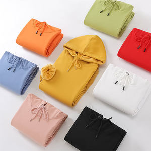 300 GSM sudaderas con capucha bordadas algodón Unisex de gran tamaño cómodo Elegante ropa informal a granel precio de fábrica al por mayor suministro personalizado - Product Image 3