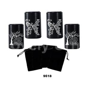 Urna pequeña para cenizas Juego de 4 Mini urna de cremación de aluminio de 2,7 pulgadas de alto para cenizas de humanos/mascotas Titular de cenizas Urna de recuerdo Bolsa gratis - Product Image 1