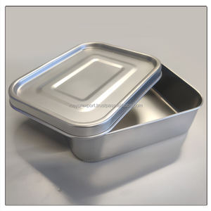 กล่องอาหารสแตนเลสขนาด 1400 มล. ใช้กับไมโครเวฟได้ ป้องกันการรั่วซึม ปลอดสาร BPA พกพาสะดวก สำหรับเก็บอาหารในครัวและอาหารกลางวัน - Product Image 6