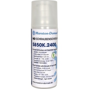 Colle liquide Marston Threadlocker 5850K.2400, moyenne résistance, haute viscosité, bleue, en flacon pompe 50g. - Product Image 1
