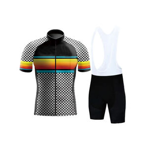 Conjunto de Jersey de ciclismo transpirable Sialkot para hombre, Jersey de ciclismo personalizado, comodidad, ropa de ciclismo de talla grande con MOQ bajo - Product Image 4