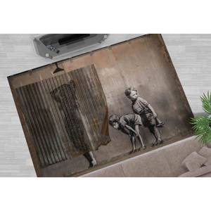 Alfombra con Estampado de Grafiti: Elegancia del Arte Callejero para Espacios Modernos, Alfombra de Chenilla - Product Image 2